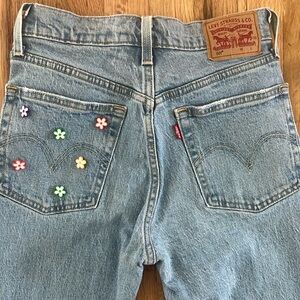 Levi’s 501 Flower Pocket Jeans